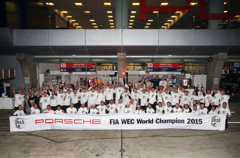 Porsche 919 Hybrid LMP1 - FIA World Endurance Champion 2015